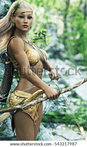 Sexy woodland elf redhead pics 820