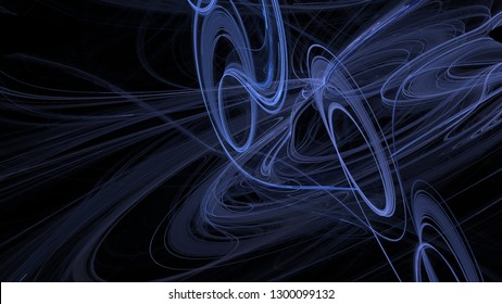 Fantasy chaotic colorful fractal pattern. Abstract fractal shapes. 3D rendering illustration background or wallpaper. - Shutterstock ID 1300099132