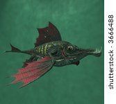 Fantasy Dragon Fish