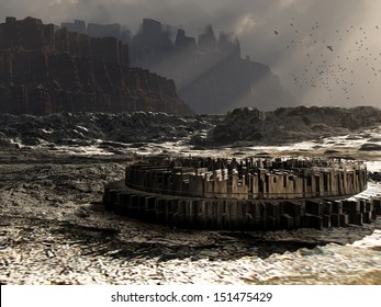 Fantasy landscape