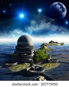 Fantasy landscape