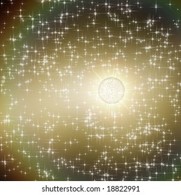 Fantasy space background