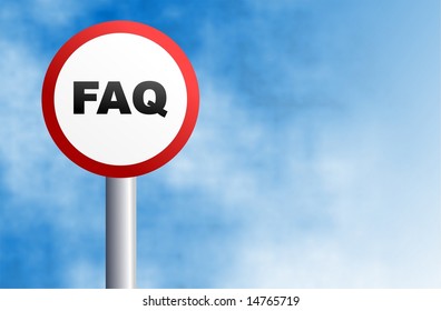 faq sign
