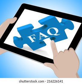 FAQ Tablet Meaning Website Solutions Help And Information