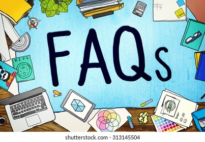 Faqs Frequently Asked Questions Information Concept Stock Illustration ...