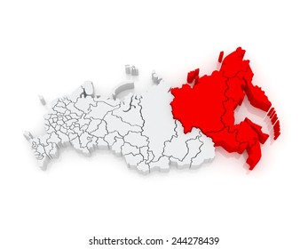 Far Eastern Federal District. Russian Federation. Russia