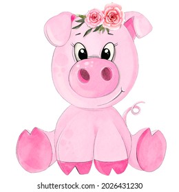 Farm Animals Cow Piggy And Barn Together Makes A Beautiful Farm Themed Party For A Girl 