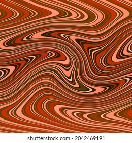 Fashion Background Pattern Texture Curved Stripes Waves Lines Marker Pencil Paint Texture Abstraction Comic Book Background Orange Brown Pink Autumn Modern Geometric Grunge Design 