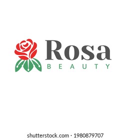 Fashion Beauty Rosa Logo Template