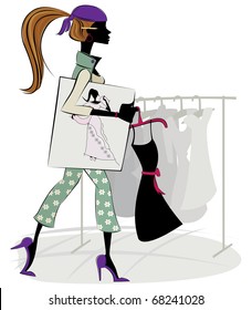 10,645 Fashion designer cartoon Images, Stock Photos & Vectors ...