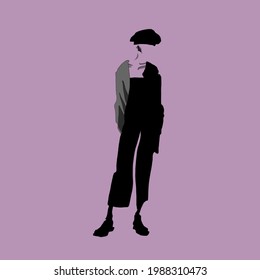 Fashion Silhouette, Androgynous, Boy, Girl