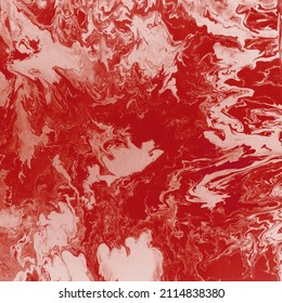 fashionable background bright pattern valentine's day paint texture brush splashes spots carelessly abstraction acrylic oil gouache watercolor material red white fire blood drops