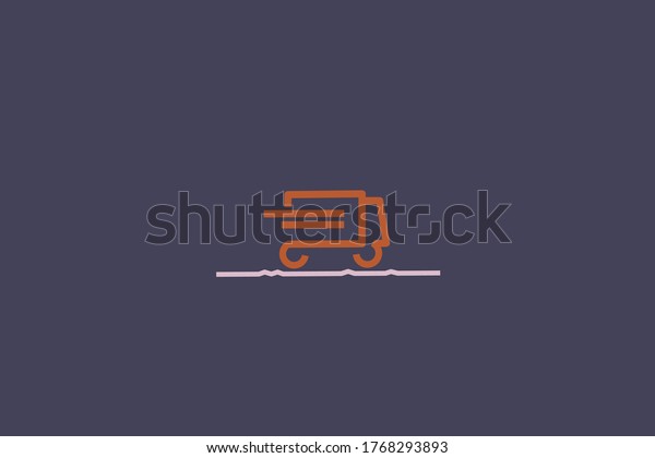 fast delivery truck box\
logo