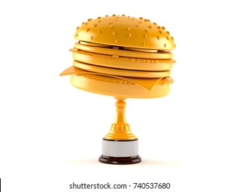 Fast food award isolated on white background. 3d illustration - Powered by Shutterstock