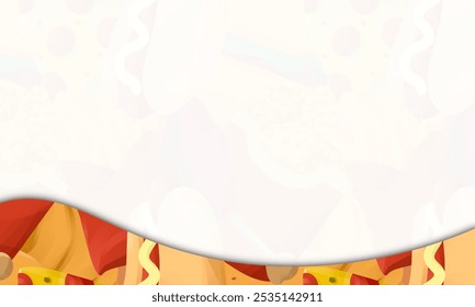 fast food background design. presentation and power point design concept with typography space area. junk food, health, addiction or culinary themes - Powered by Shutterstock