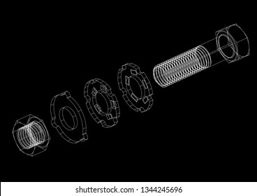 Fastener 3D Renderings