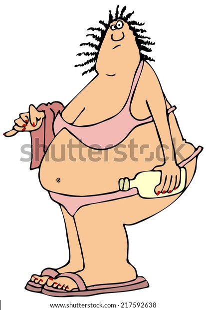 Fat Lady In A Bikini