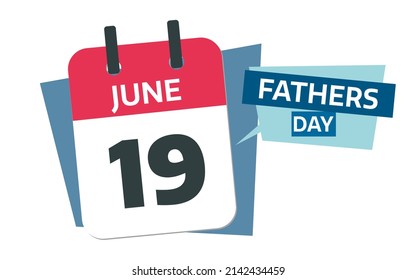 Fathers Day Calendar Date June 19