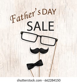 happy fathers day concept design bow stock vector royalty free