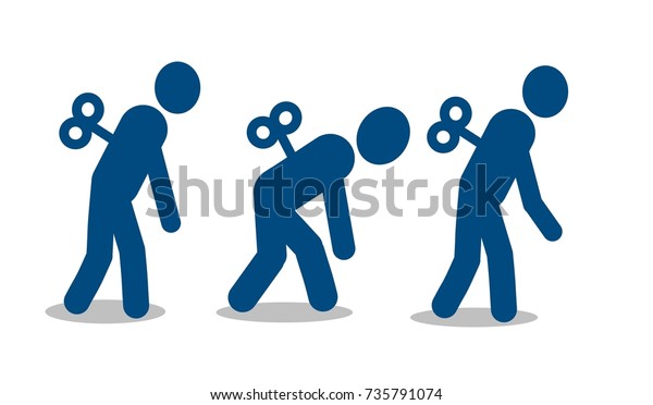 Fatigue Team Stock Illustration