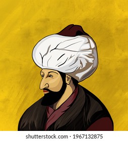 Fatih Sultan Mehmet Han Portre