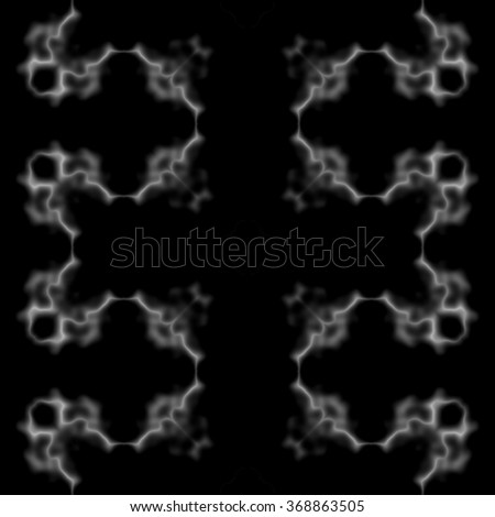 Faultless abstract ornament. Seamless pattern or textures. Kaleidoscopic orient popular style in soften colors.
