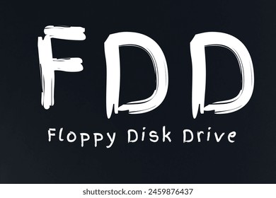 FDD Disk, Floppy Disk Drive