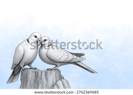 Feathers of Devotion A Dove’s Tale of Gentle Romance