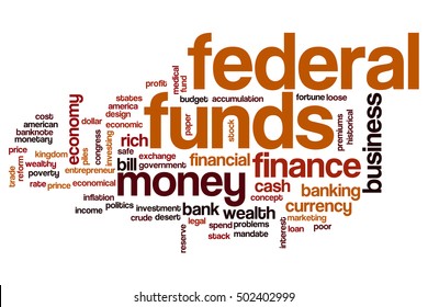 Federal Funds Word Cloud Concept