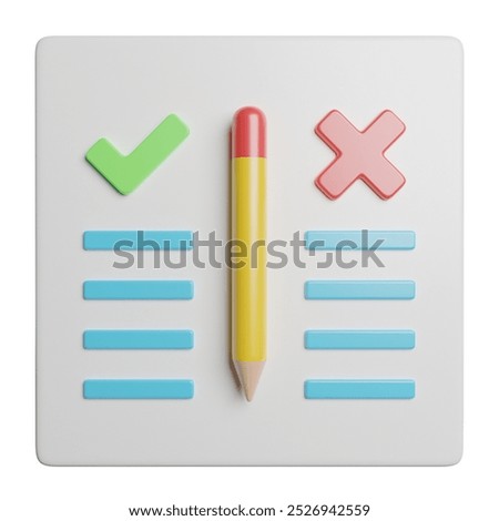 Feedback Review Like 3D Rendering Icon Illustration