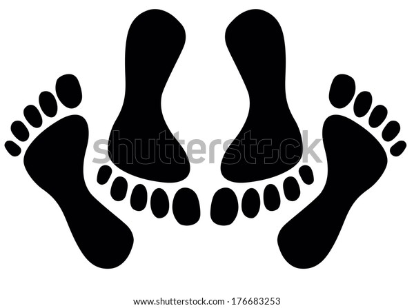 Feet Couple Having Sex Stock Illustration 176683253 Shutterstock