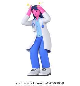 Female Doctor Headache Medical Healthcare - Powered by Shutterstock