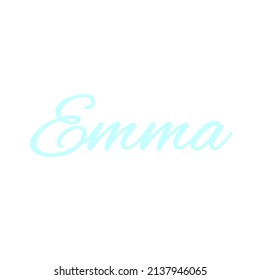 117 Name graphics emma Images, Stock Photos & Vectors | Shutterstock