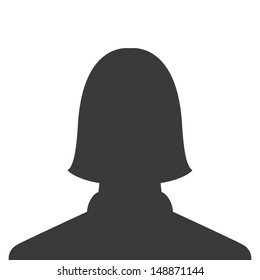 Female Profile Picture, Silhouette Profile Avatar