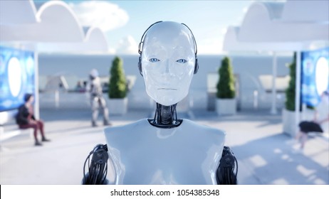 7,807 Robot Walking Images, Stock Photos & Vectors | Shutterstock