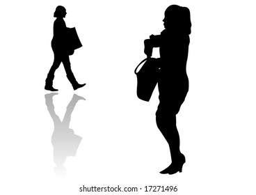 female walkers