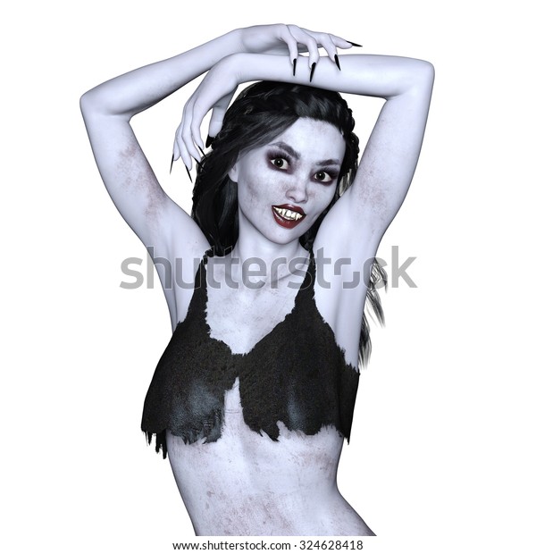 Female Zombie Stock Illustration 324628418 Shutterstock 5900