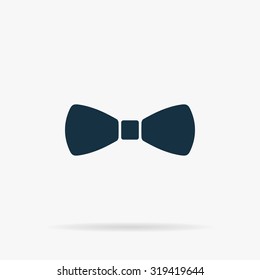 Download Similar Images, Stock Photos & Vectors of Bow tie Icon Vector. Simple flat symbol. Perfect Black ...