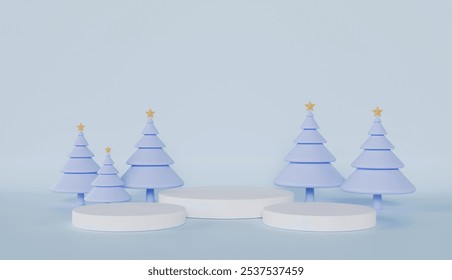 A festive Christmas table setting with wrapped gifts, adorned with ribbons and bows, creates a joyful holiday atmosphere - Powered by Shutterstock