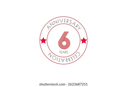 A festive emblem marking a special milestone with style, featuring a number and celebrating an anniversary within a circular design. - Powered by Shutterstock - Get 15% off with code: PIKWIZARD15