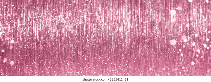 Festive tinsel glitters. Web banner, background for your design - Powered by Shutterstock