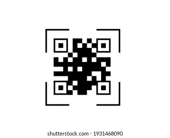 Fictitious design image of barcode for payment