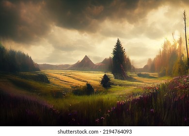 1,057 Rice field 3d Images, Stock Photos & Vectors | Shutterstock