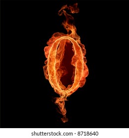 Fiery Font. 0