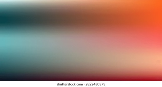 Fiery gradient with intense reds and oranges transitioning to cool teal and dark blue