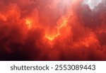 Fiery Nebula Cosmic Cloudscape Stellar Dust