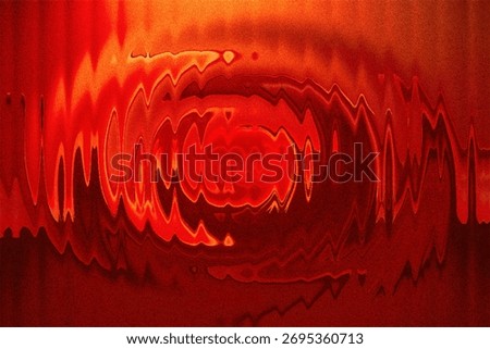 Fiery red and orange abstract vortex with textured ripple effect.
