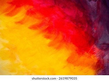 Fiery red and yellow background