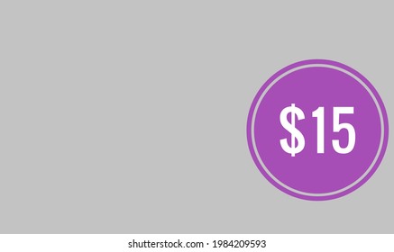 231 Fifteen dollars Images, Stock Photos & Vectors | Shutterstock