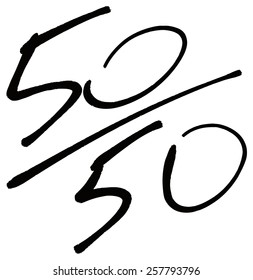 fiftyfifty-stock-illustration-257793796-shutterstock